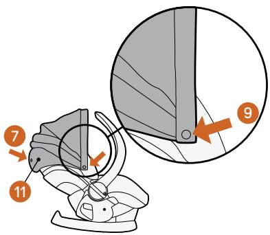 STOKKE IZISLEEP - A napellenzo felszerelése - 2