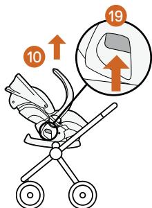 STOKKE IZISLEEP - Rattaista irrottaminen - 2