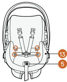STOKKE IZISLEEP - Demontering av nedre trekk (13): - 1
