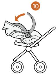 STOKKE IZISLEEP - Bruk av setet med Stokke® Xplory® + Stokke® Crusi - 3