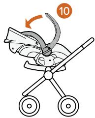 STOKKE IZISLEEP - Utilisation du siège avec Stokke® Xplory® + Stokke® Crusi - 3