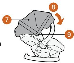 STOKKE IZISLEEP - Assemble the sun hood - 3