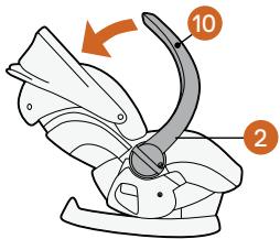 STOKKE IZISLEEP - 把您的孩子放在BeSafe®公司的Stokke®iZ儿童安全座椅™上。 - 7