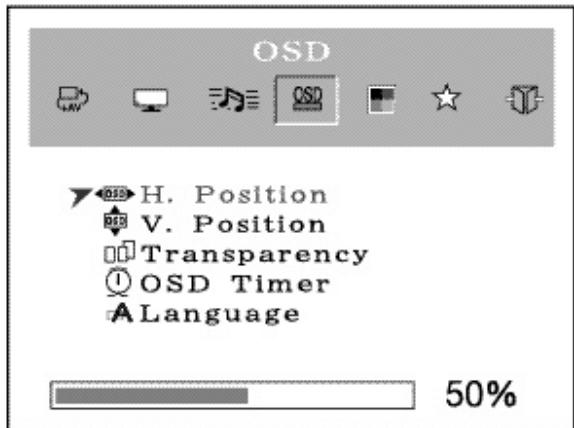 MEDION LCD TV MD 42220 - : On Screen Display (OSD) - 1
