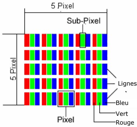 MEDION SIM 2010 - Composition des pixels: - 1