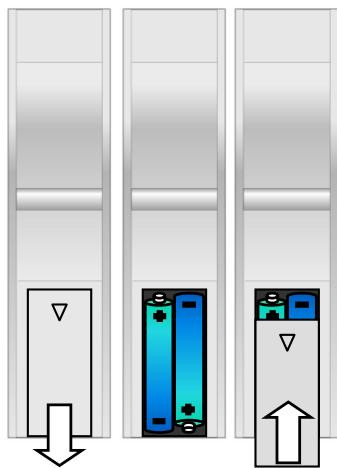 MEDION WIM 2040 - PLACER LES BATTERIES - 1