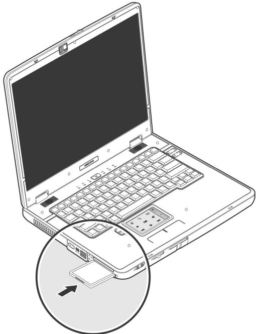 MEDION WIM 2040 - INSTALLATION D'UNE CARTE PC - 1