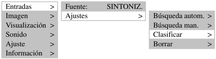 MEDION 42 PLASMA DISPLAY MD 41842 - CLASIFICAR EMISORAS DE TV - 1