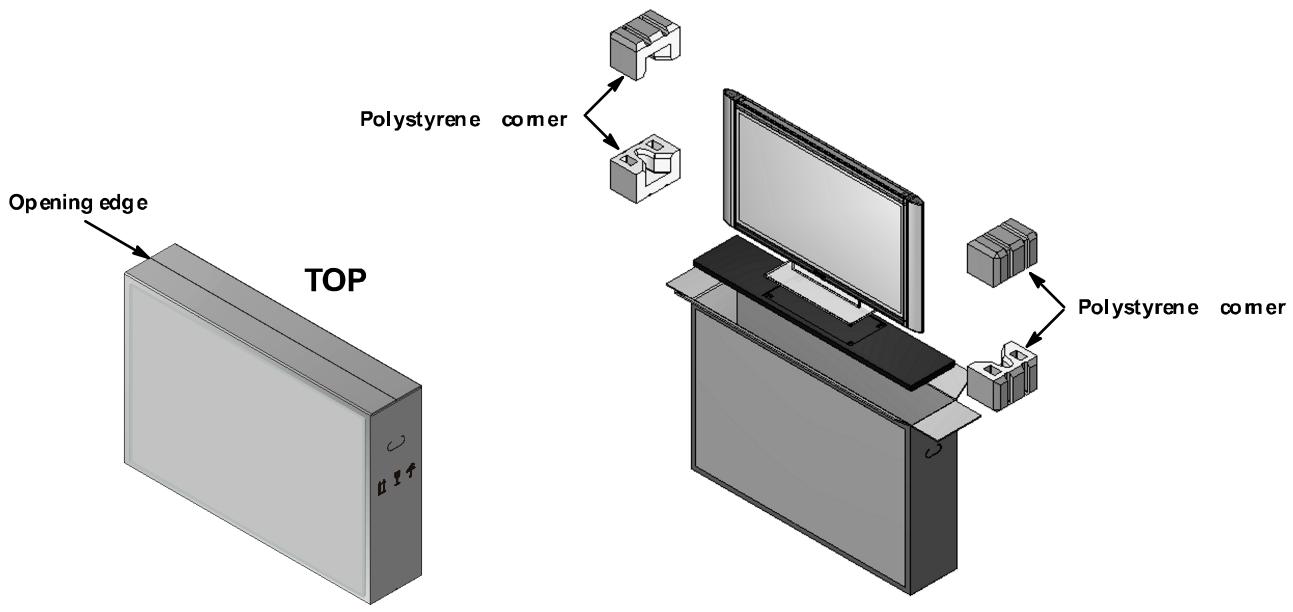 MEDION 42 PLASMA DISPLAY MD 41842 - UNPACKING - 1