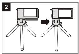 MEDION DIGITAL CAMERA MD 41084 - Utilizzo del treppiede - 2