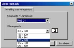 MEDION DIGITAL CAMERA MD 41084 - Uitvoergroote Stel de uitvoerg - 1