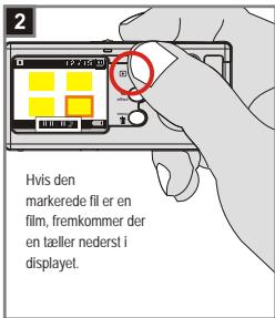 MEDION DIGITAL CAMERA MD 41084 - Stop afspilning af filmen - 2