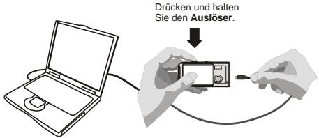 MEDION DIGITAL CAMERA MD 41084 - Verbinden der Kamera mit dem Computer - 2