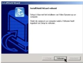 MEDION DIGITAL CAMERA MD 41084 - Wanner een venster zoals Figuur 3 of Figuur 4 verschijnt, klik dan op "Ok" of "Voltooien" om de installmente te voltooien. - 2