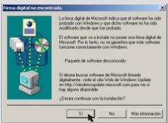 MEDION DIGITAL CAMERA MD 41084 - Aviso para los usuario de Windows 2000 - 1
