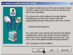 MEDION DIGITAL CAMERA MD 41084 - Opmerking voor Windows 2000 gebruikers - 1