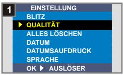 MEDION DIGITAL CAMERA MD 41084 - Wahlen Sie die gewünschte Einstellung - 1