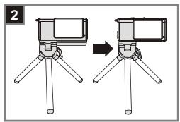 MEDION DIGITAL CAMERA MD 41084 - Utiliser le trépied - 2