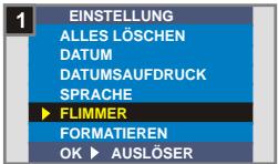 MEDION DIGITAL CAMERA MD 41084 - Wahlen Sie die gewünschte Einstellung - 1