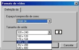 MEDION DIGITAL CAMERA MD 41084 - Tamanho de saiaa Configure o tamanh - 1