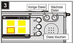 MEDION DIGITAL CAMERA MD 41084 - Datei auswahlen Drucken Sie die K - 1