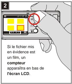 MEDION DIGITAL CAMERA MD 41084 - Arrêter la lecture d'un film - 2