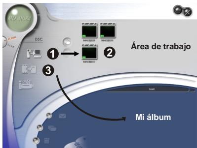 MEDION DIGITAL CAMERA MD 41084 - Copiar sus imagenes a "Mialbum" - 1