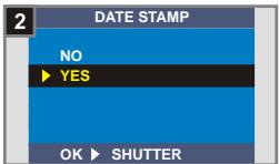 MEDION DIGITAL CAMERA MD 41084 - Select the YES item - 1