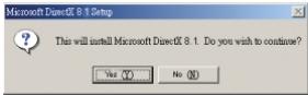 MEDION DIGITAL CAMERA MD 41084 - When a window as Fig 2 appears, please click "Yes" or "No" according to your circumstance. - 1