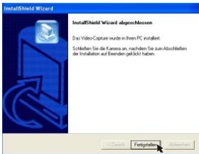 MEDION DIGITAL CAMERA MD 41084 - Wenn ein Fenster wie in Abb. 3 oder Abb. 4 erscheint, klichen Sieitte auf"OK"oder"Fertigstellen",um die Installation zu verwollständigen. - 2