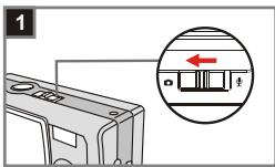 MEDION DIGITAL CAMERA MD 41084 - Stop afspilning af filmen - 1