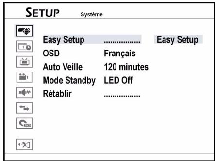 MEDION DVD RECORDER MD 82999 - Navigation dans le menu - 1