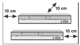 MEDION DVD RECORDER MD 82999 - Lieu d'installation - 1