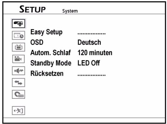 MEDION DVD RECORDER MD 82999 - Setup aufrufen - 1