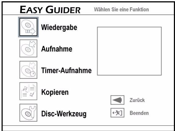 MEDION DVD RECORDER MD 82999 - Az „Easy Guider“ - 1