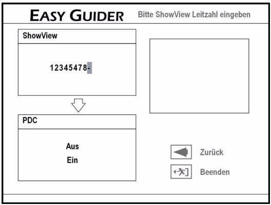 MEDION DVD RECORDER MD 82999 - Aufnahme mit SHOWVIEW - 1