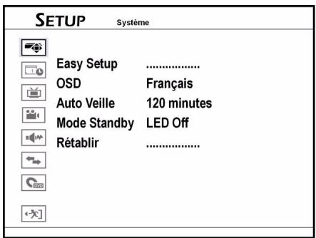 MEDION DVD RECORDER MD 82999 - Paramétrage sur le menu configurer - 1
