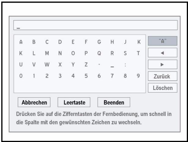 MEDION DVD RECORDER MD 82999 - A képernyő billentyúzet - 1
