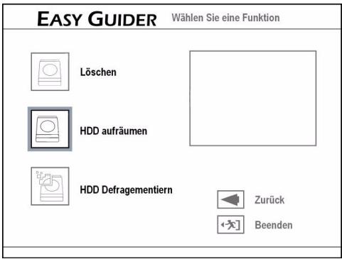 MEDION DVD RECORDER MD 82999 - Vues des outils de disque - 1