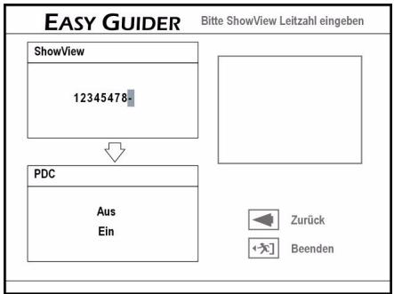 MEDION DVD RECORDER MD 82999 - Système de programmation SHOWVIEW - 1