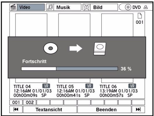 MEDION DVD RECORDER MD 82999 - Esecuzione della “One-Touch-Copy” - 1