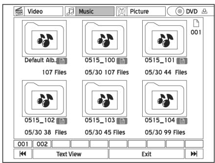 MEDION DVD RECORDER MD 82999 - Média adatok (videoó, zene, képek) lejátszásá - 2
