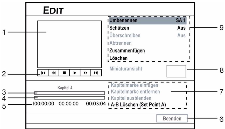 MEDION DVD RECORDER MD 82999 - Menu Edition - 1