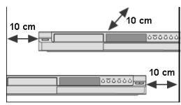 MEDION DVD RECORDER MD 82999 - Das Gerät sicheraufstellen - 1