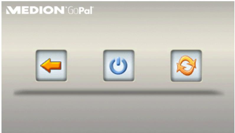 MEDION GOPAL NAVIGATOR 4.5 ME - Fonction auto-off - 1