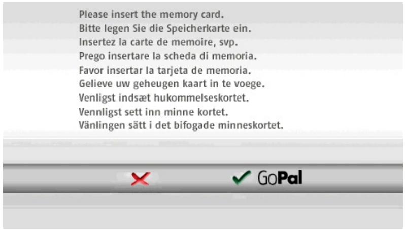 MEDION GOPAL NAVIGATOR 4.5 ME - Première mise en service - 1