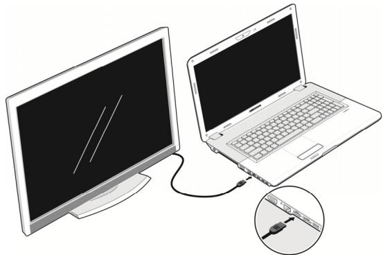 MEDION AKOYA P7624 MD 98920 - Collegamento di un monitor esterno - 2