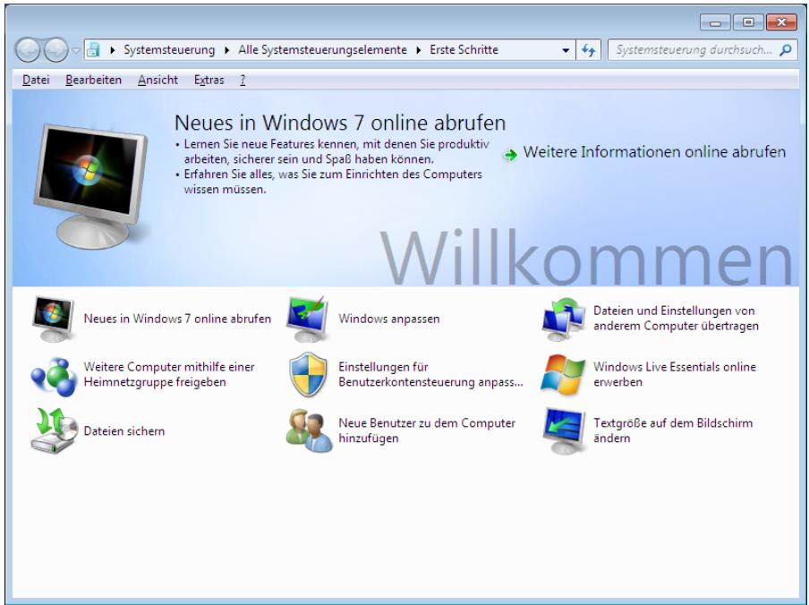 MEDION AKOYA P7624 MD 98920 - Windows® 7 - Erste Schritte - 1