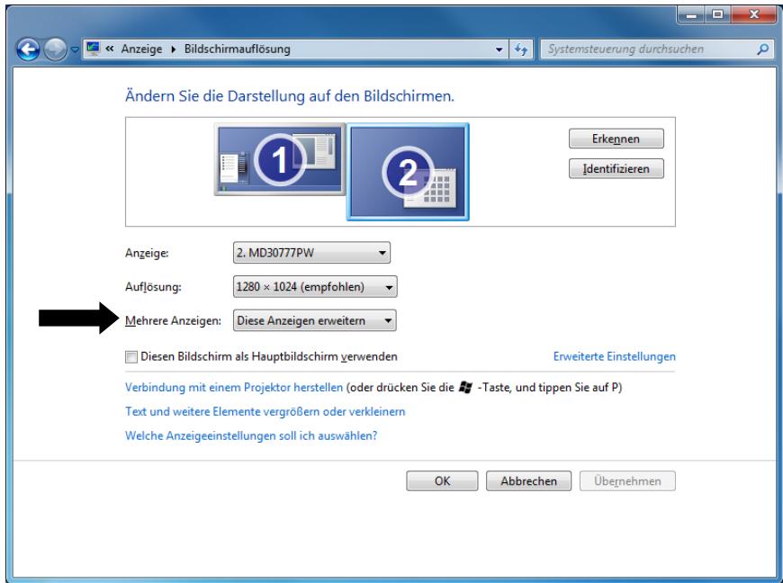MEDION AKOYA P7624 MD 98920 - Anschluss eines externen Monitors - 3