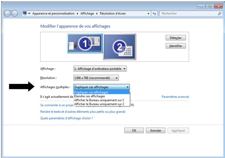 MEDION AKOYA P7624 MD 98920 - Connexion d'un moniteur externe - 3